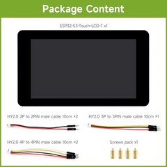 Advanced 7-Inch Touch Screen LCD Board – Supports Wi-Fi, Bluetooth & I2C Control