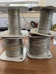 Belden 9308 Silver Plated Copper Coax 75 OHM 4 Partial Spools 750+ft