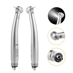 DynaLED Dental High Speed LED Handpiece Self-generator Air Turbine 4H Push