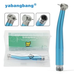 NSK Style Dental High Speed Handpiece Colorful Turbine 2/4 Holes 7 Colors Rotor