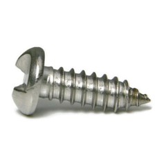 One Way Screw Stainless Steel Tamper Proof Sheet Metal Screws #8 x 1″ QTY 25
