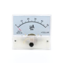 Measure DC Volt Current Voltmeter Amperemeter Analog Panel Meter Various Values