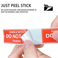3″ X 1″ Handle with Care Do Not Bend Thank You Shipping Stickers Labels, 25…