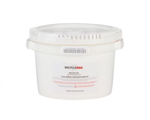 2 Gallon Dental amalgam, lead foil, films recycle waste with prepaid shipping