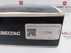 LABELTAC LT206 Orange Label Tape 2″X150′
