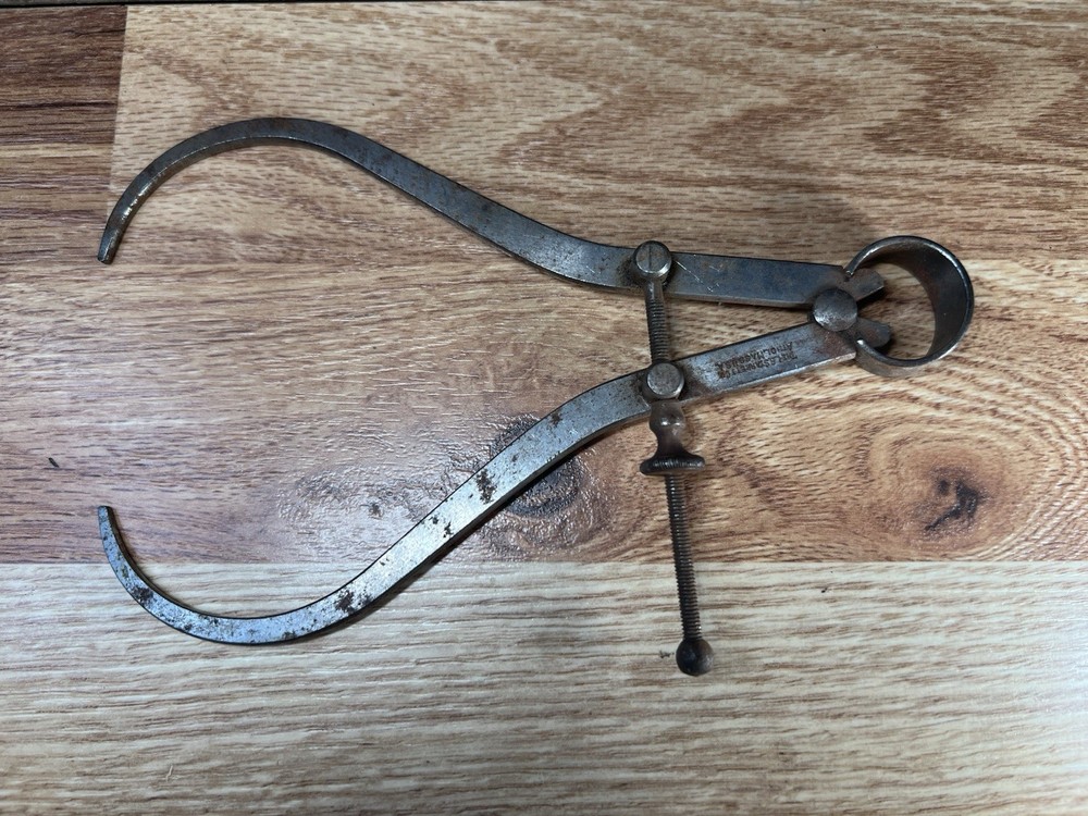 Vtg Starrett Outside Spring Caliper The L.S. Starrett Co Athol Mass USA