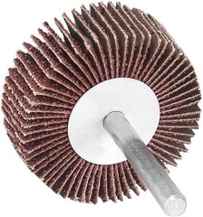 12 PACK 2″x1″ 40 60 80 120 Grit Flap Wheel Sander For Dremel Rotary Tool Grinder