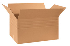 Pack of 20 30x17x16 Multi Depth Corrugated Cardboard Cartons Mailer Shipping Box
