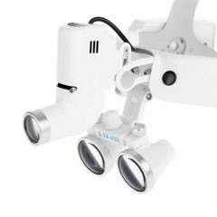 DY-106 3.5X Surgical Loupes Headband & 5W ENT Headlight Headlamp White USA