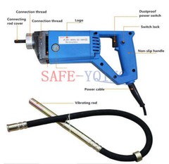 Electric Portable Concrete Vibrator Hand-held Concrete Mixer 1300W 220V 13000RPM