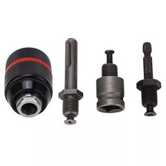 13mm Keyless Drill Chuck Metal Heavy Duty 1/2”-20UNF with SDS-Plus/Hex Shank