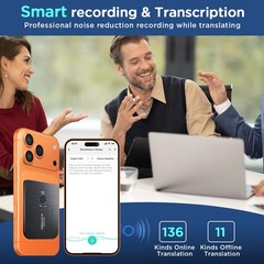 Language Translator Device, Two Way Real-Time Voice Translation 136 Languages