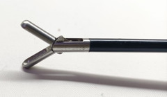 Laparoscopic Spoon Insert 5mmx330mm Best Quality Reusable Surgical Instruments