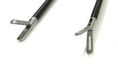 2PCS Laparoscopic Grasper Bowl & Biopsy Cup Forceps 5mmx330mm SS Instruments CE