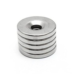 Lot 25mm x 5mm Hole 5mm Strong N35 Countersunk Ring Rare Earth Neodymium Magnet