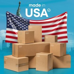 Medium Moving & Shipping Boxes 12x9x6 inches (10-Pack) – Extra Strength 200 l…