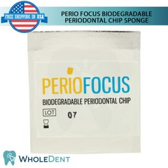 Dental PerioFocus Collagen Chips Sponge Perio Sterile Chlorhexidine Surgical