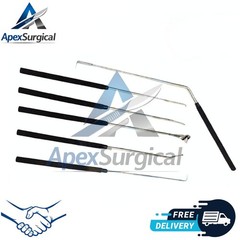 Nerve Root Penfield Dissector Retractor Spinal Orthopedic Instrument Set Of 6Pcs