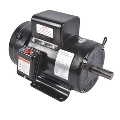 5 HP Farm Duty Single Phase Electric Motor 1800RPM 184T Frame TEFC 208/230Volt