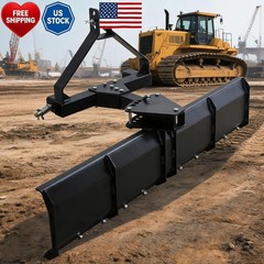 Grading Blade for CAT 0 & CAT 1 Tractors 52″ Steel Farm Duty Heavy Rear 3-Point