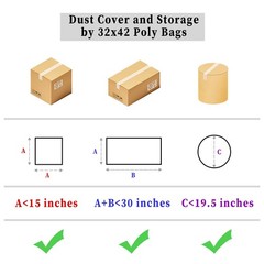 32×42 Inches Large Clear Plastic Storage Bags,Big Gaint Jumbo Huge Plastic St…