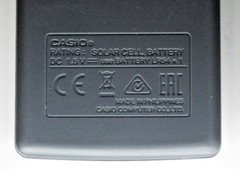 2 x Casio HS-8VA Handheld Solar/battery Powered pocket Calculator 8-Digit LCD