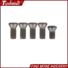Findmall 5× Insert 1/2″ Lathe Indexable Carbide Bits+Turning Tool Bit Holder Kit