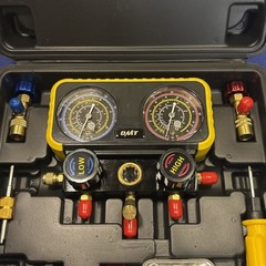 Orion Motor Tech R410a Gauges, AC Manifold Gauge Set for R22 R32 410A 134A Refri