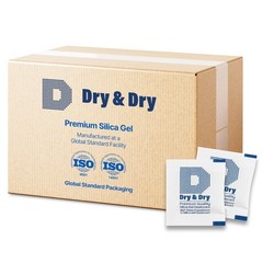 (10,000 pk) 1 gram “Dry & Dry” Silica Gel Packets – Reusable(FDA Compliant)