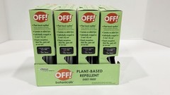 OFF! Botanicals Toweletts plant based Mosquito Repellent Deet Free Lot of 4