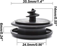 10pcs Universal Car Floor Mat Clips, Anti-Skid Retention Holders for Carpet Fast
