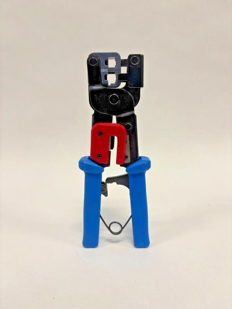 Eclipse 8P 6P RJ45 RJ11 Modular Plug Ratchet Crimper Crimping Stripper Tool