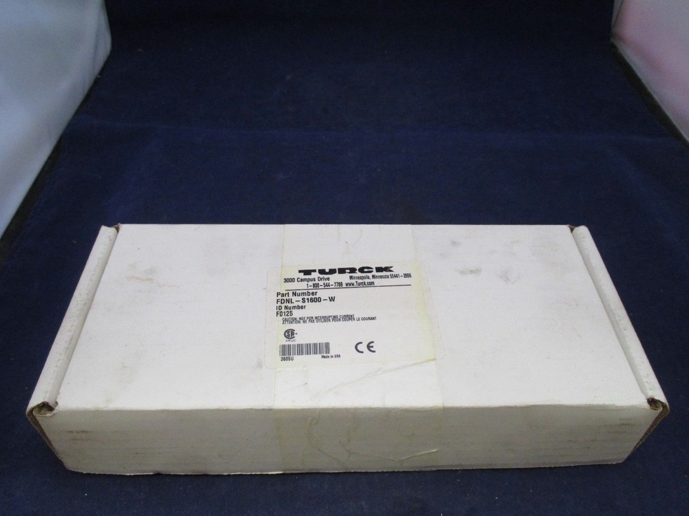 Turck FDNL-S1600-W F0125 Remote I/O Module new