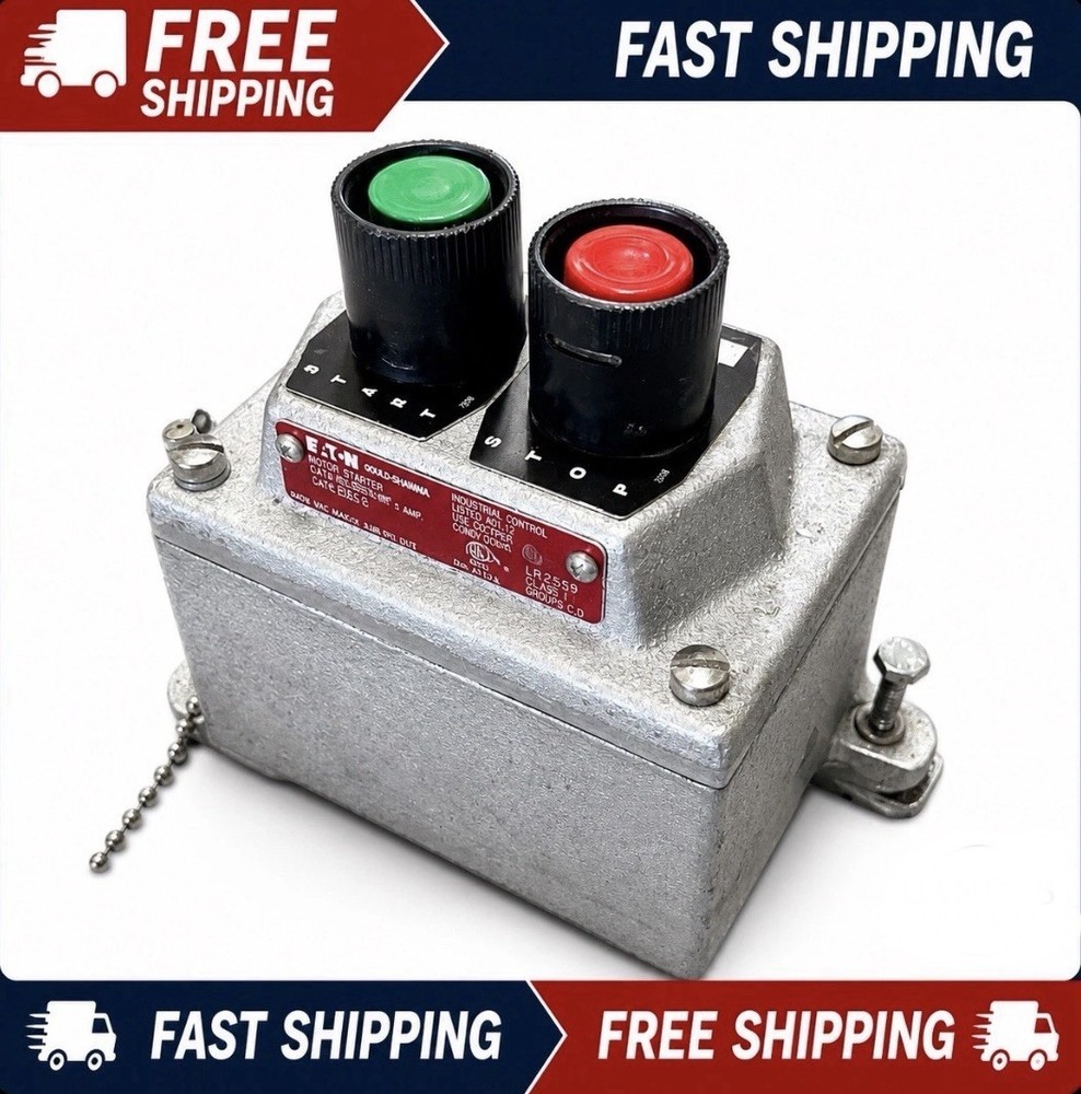 🔴Crouse-Hinds EDS215 Factory Sealed Explosion Proof Push Button Station‼️