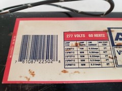 ADVANCE VSM-175-S-1-TP INSTANT START BALLAST, 277V, 60 HERTZ, NIB
