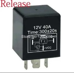 Time Delay Relay 12v Automotive Automatic 5s 10s 1min 5min 10min Switch Turn Off