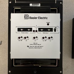 Basler Electric BE1-25 Sync-Check Protective Relay Time Delay 20-Pin Panel