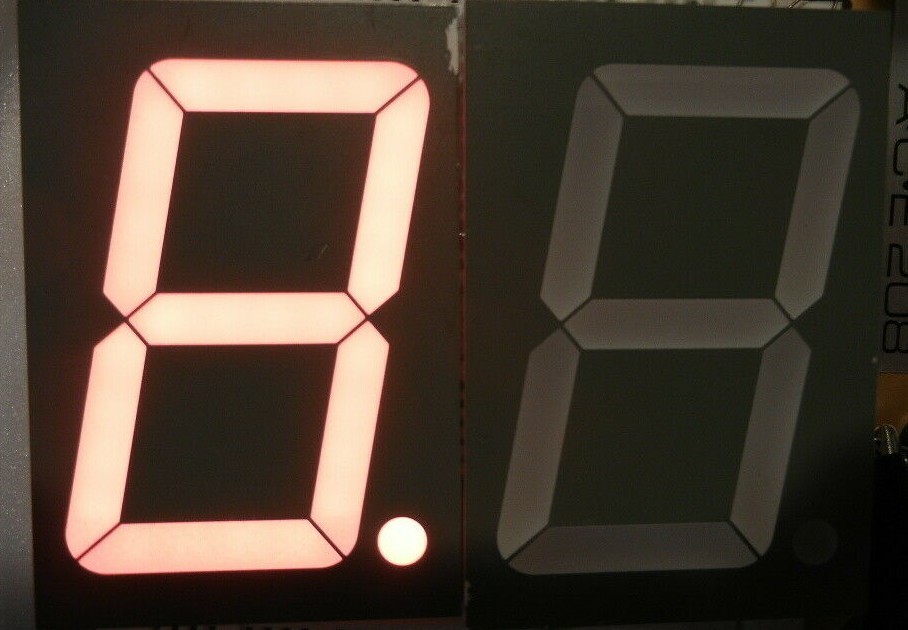 2.75″ x 1 7/8″ 7-Segment Red LED Digit Display
