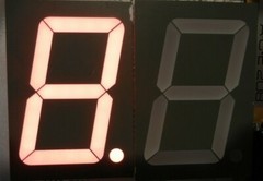 2.75″ x 1 7/8″ 7-Segment Red LED Digit Display