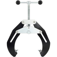 Pipe Clamp,2-6 in,High Strength Ultra Clamp with Quick Acting Screws,Steel Tool