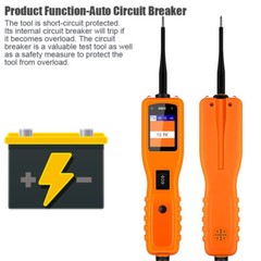 Kzyee KM10 12V&24V PowerScan Circuit Tester Electrical Power Probe Scanner Tool