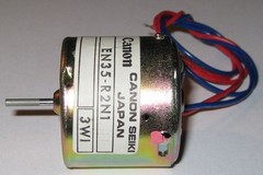 Canon EN35 DC Motor – 6 V – 6000 RPM – Smooth and Quiet Motor with Power Leads