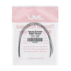 100PCS Dental Orthodontic Arch Wire Thermal Activated Nickel Titanium Archwire