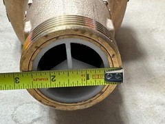 Master Meter MS Multi-Jet Lead Free Brass Water Meter 2″ Threaded w/o Register
