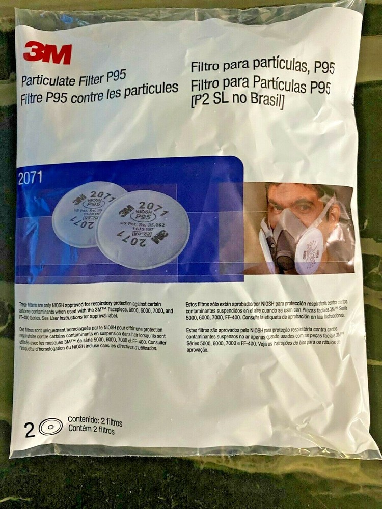 3M 2071 Particulates For 6000, 7000 and FF-400 Series Exp. 04/2025