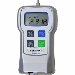 SHIMPO FGE-100XY Digital Force Gauge 100lb/50.00kg/500.0N