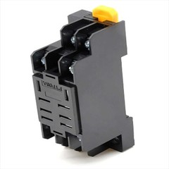 10pcs 12/24/110/220V AC/DC Coil Power Relay LY2NJ DPDT 8Pin HH62P JQX-13F w/Base