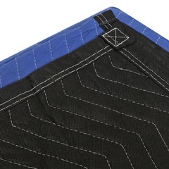 48 Pack Moving Blankets Set 80″ x 72″ Packing Pads Shipping Furniture Blue
