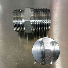Mini Excavator M26X R3/4 BSPT Hydraulic Filter Adapter1hOZa