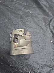ISCAR 2″ Indexable Face Mill SM D2.00-1.00-1.00-M 1″ Bore 4 Insert Used.